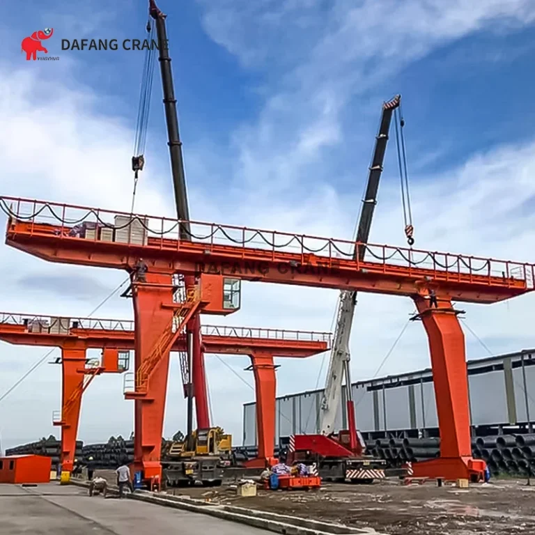 L single girder gantry crane
