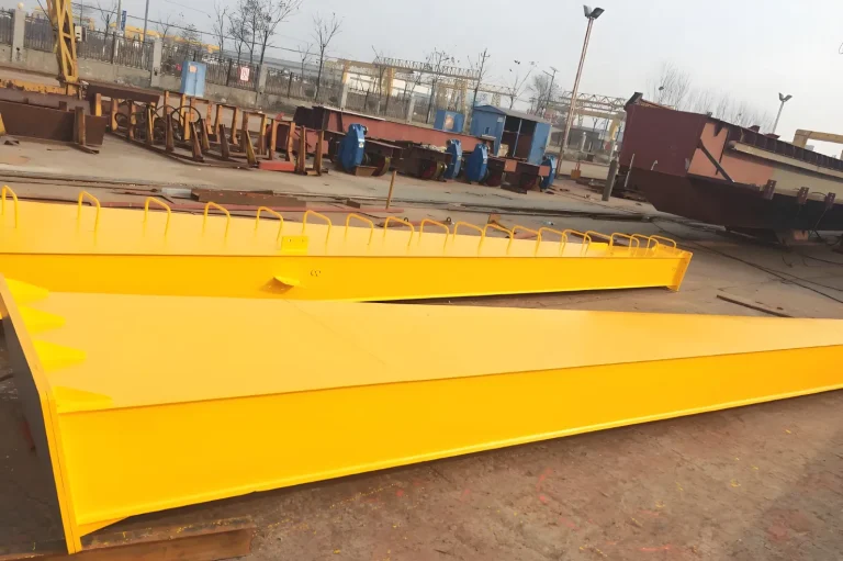 L-single-girder-gantry-crane-support-legs
