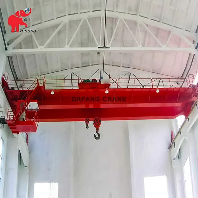lh electric hoist double girder overhead crane