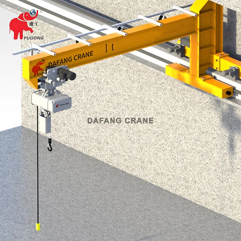 wall traveling jib crane