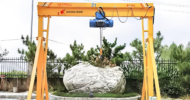 portable gantry crane