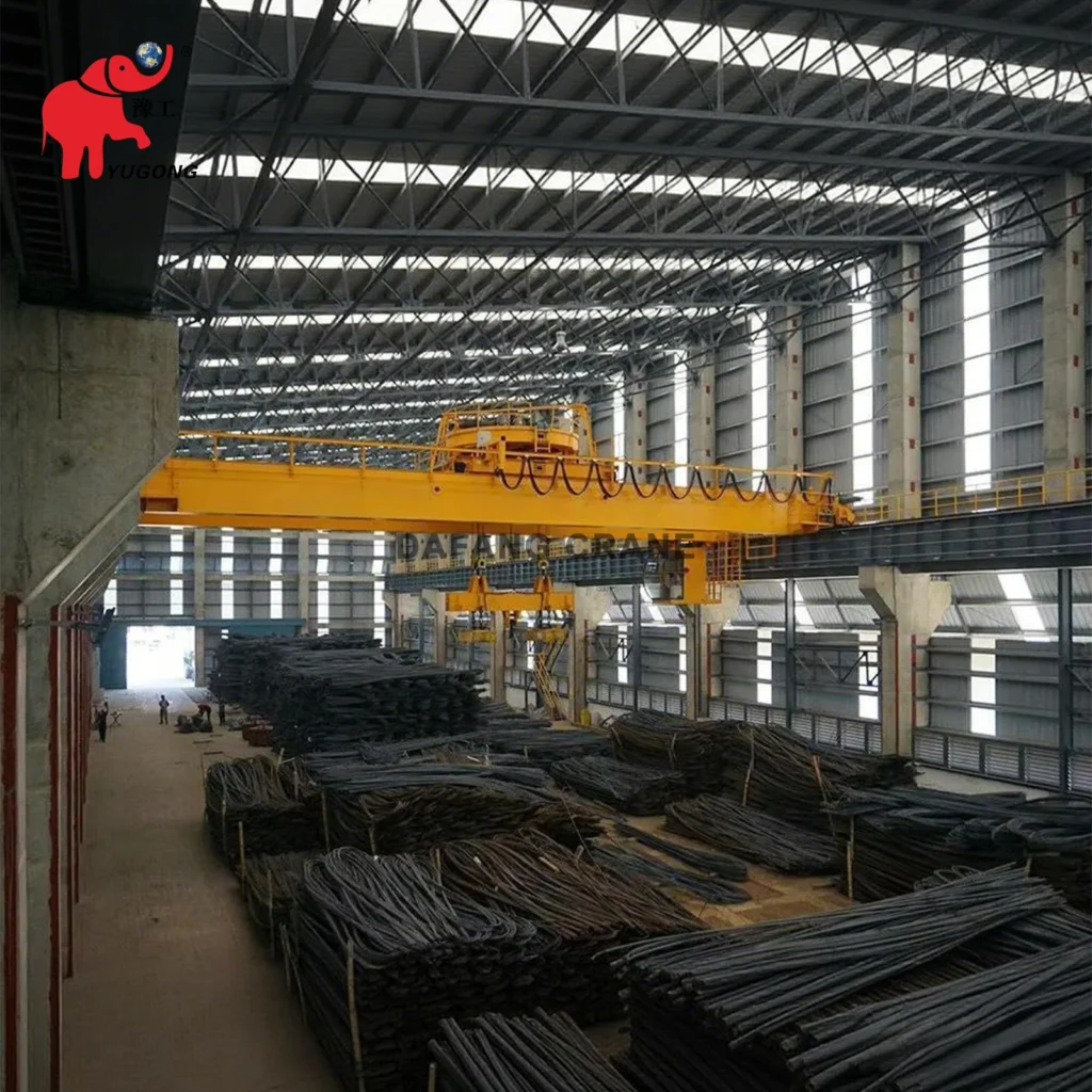 QCL electromagnetic beam overhead crane