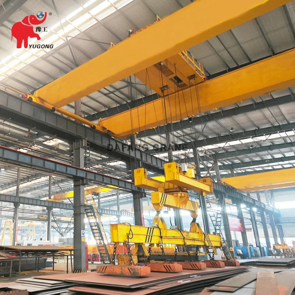 QCL electromagnetic beam overhead crane