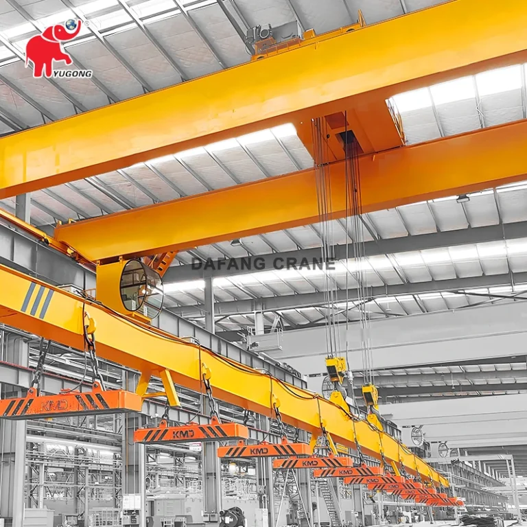 Grúa puente de haz electromagnético QCL