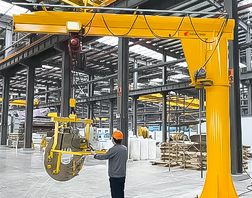 slewing column jib crane
