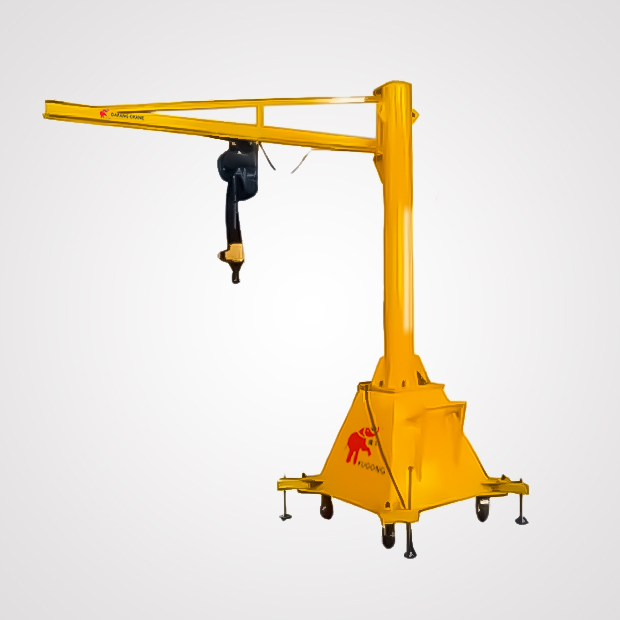 mobile slewing jib crane