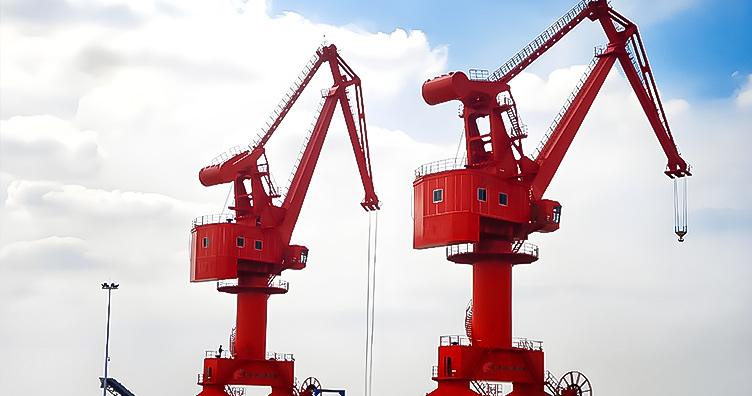 dock portal crane