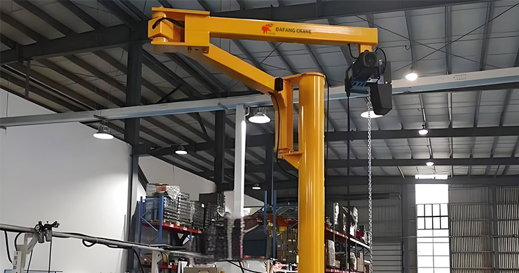 articulated jib crane