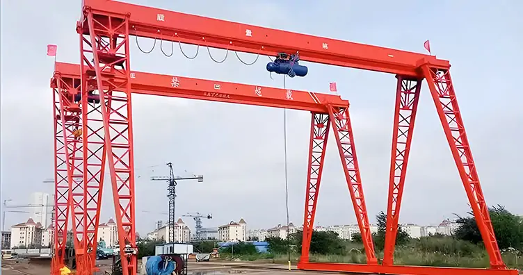 single beam gantry crane