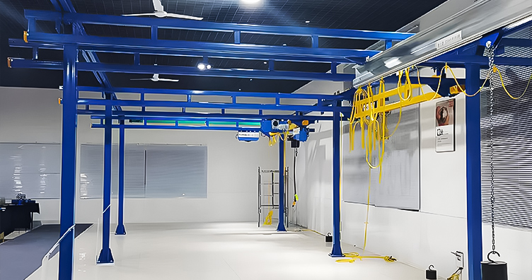 freestanding kbk bridge crane