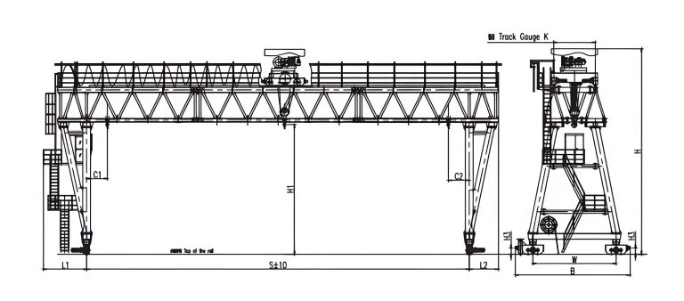 MG-Truss-double-girder-gantry-crane-structure