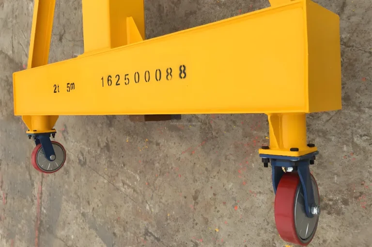 Portable-gantry-crane-crane-wheel