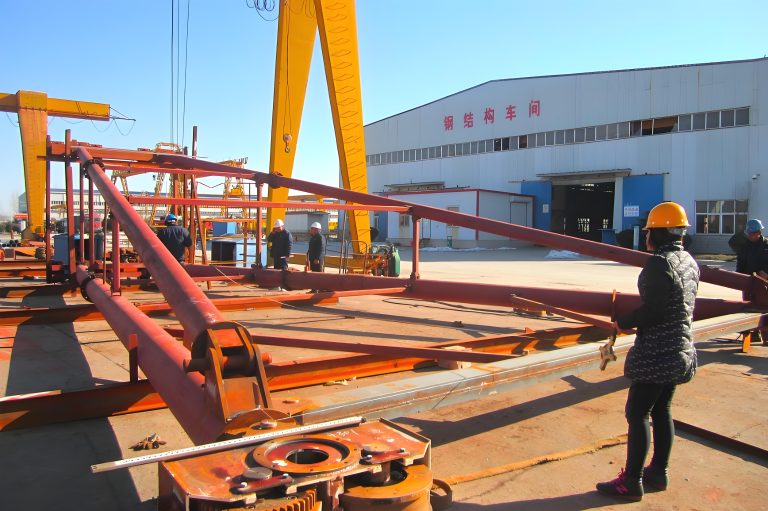 Pre-assembly of support legs