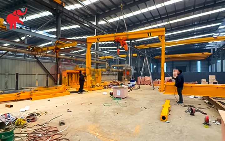portable gantry crane export to Philippine