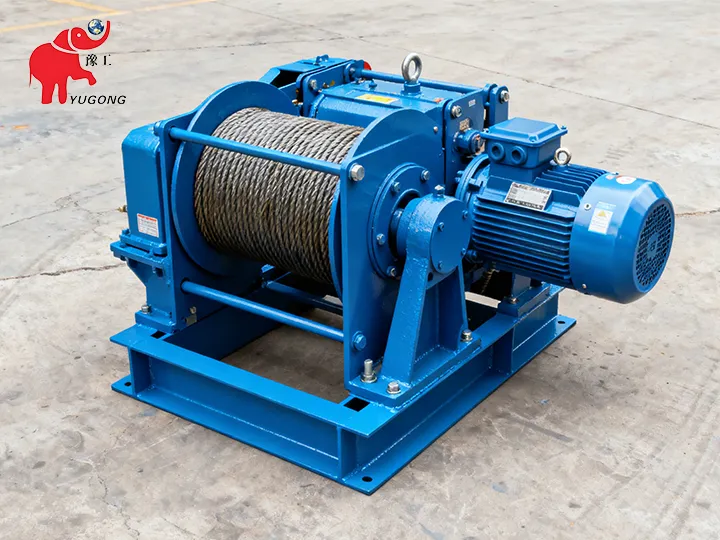 electric-wire-rope-winch-machine