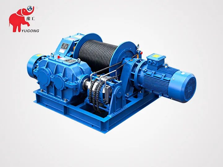 variable-frequency-low-speed-winch-machine