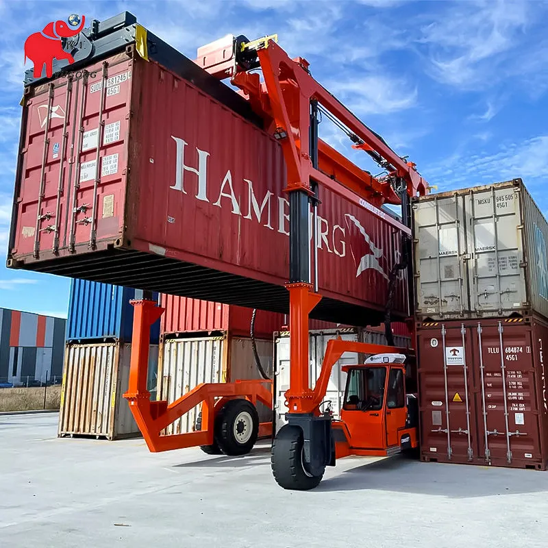 container straddle carrier
