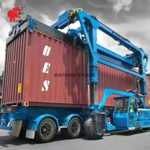 container straddle carrier crane development in Ural