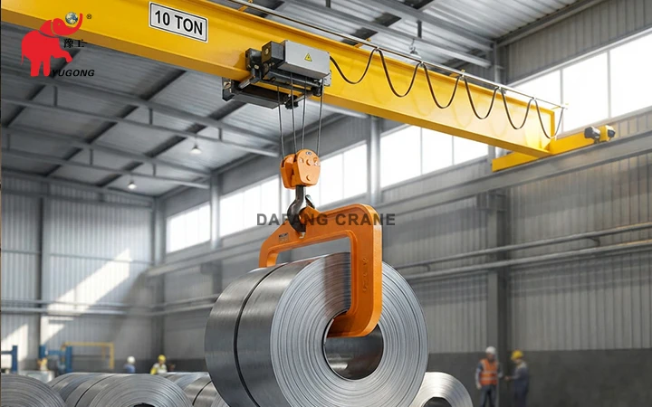 C-type lifting hooks for lifting steel coils