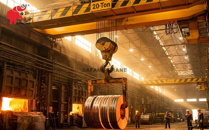 C-type lifting hooks for lifting steel coils