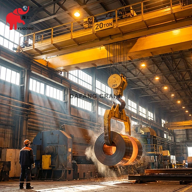 cranes for lifting steel coils