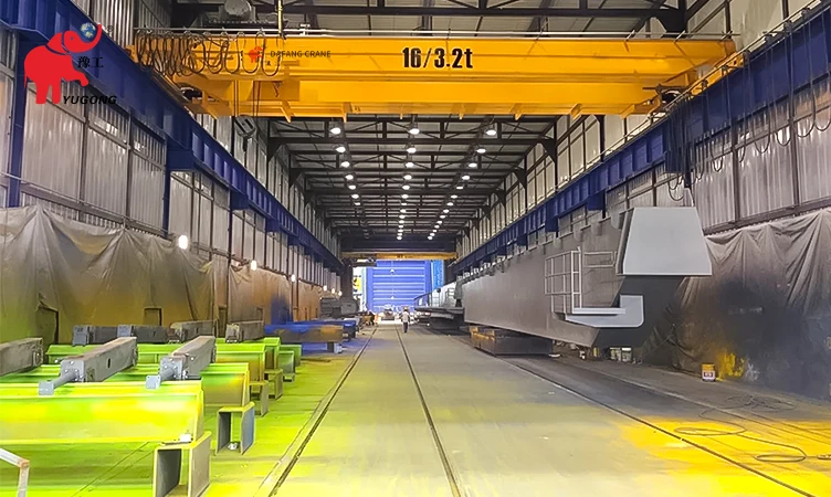 Electrolytic copper bridge crane