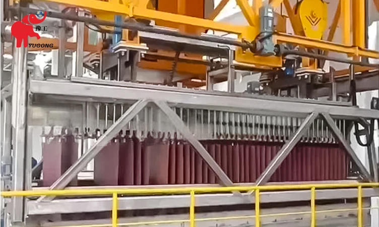 Electrolytic copper bridge crane