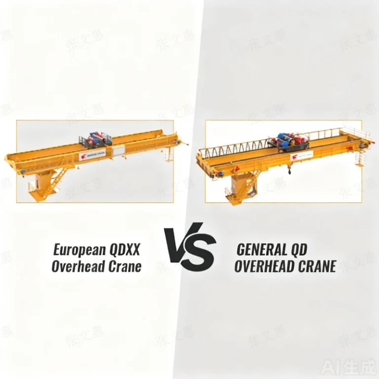 European-qdxx-overhead-crane-vs-general-qd-overhead-crane