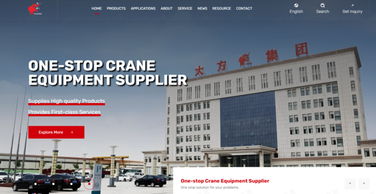 truss gantry crane supplier dafang