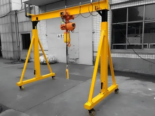 Adjustable Height Mobile Gantry Crane