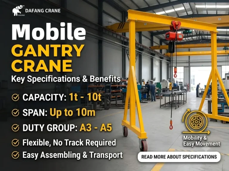 Mobile Gantry Crane Manufacturer