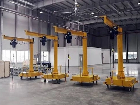 Floor Mounted Jib Cranes