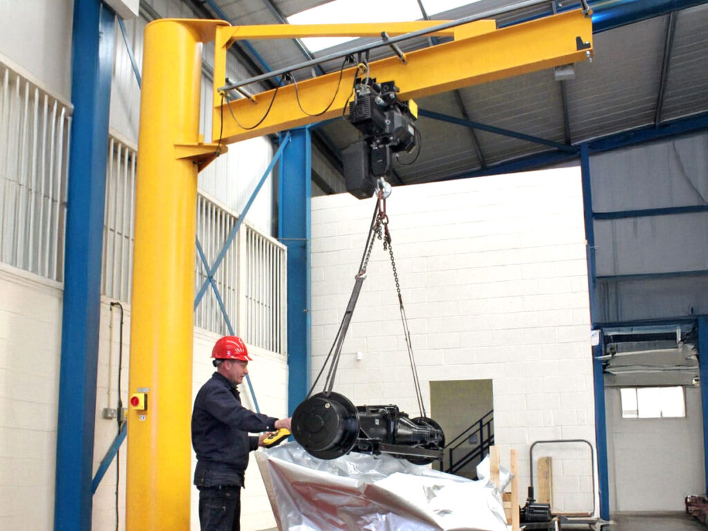 Floor Mounted Jib Cranes