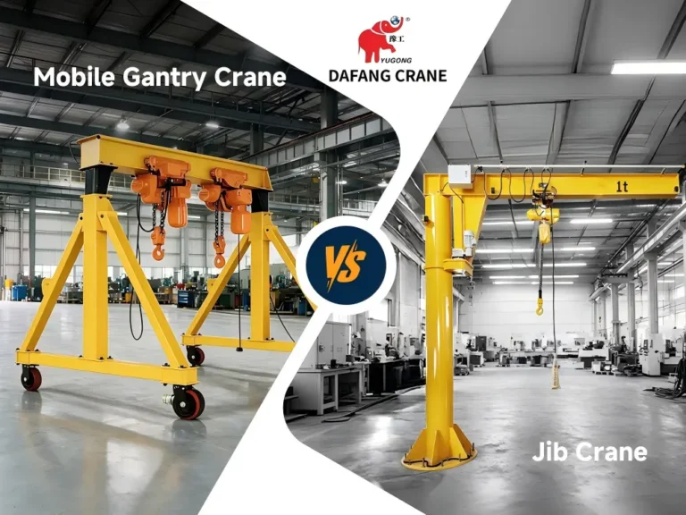 Mobile Gantry Crane Vs Jib Crane