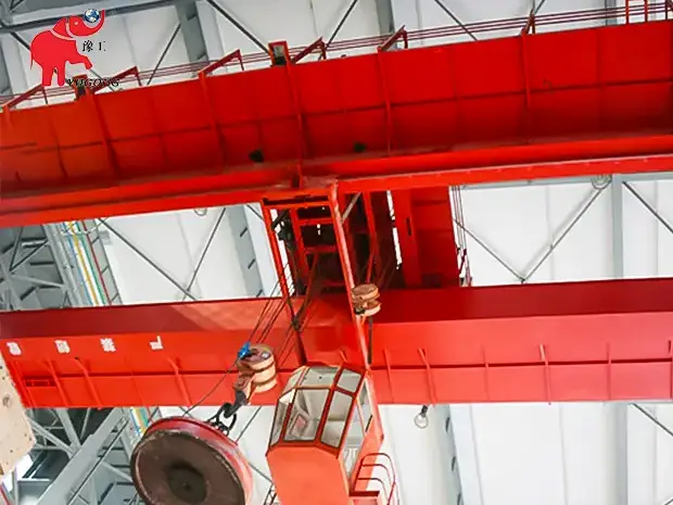 20 Ton QC Electromagnetic Overhead Crane